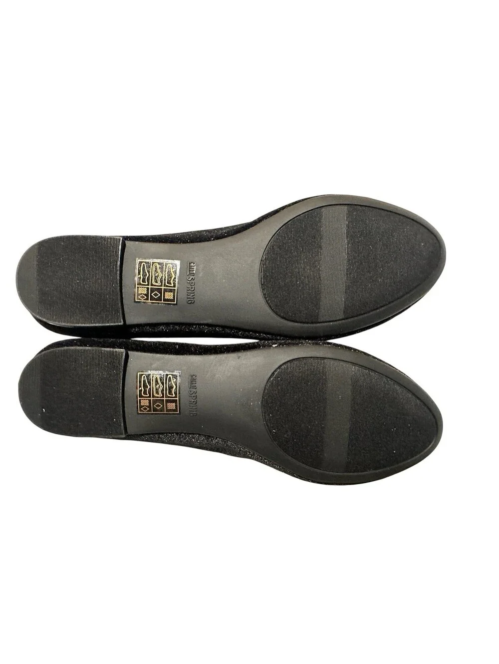 New in Box CALL IT SPRING Black Velvet Fibocchi Closed Toe Ballet Flats Sz 8